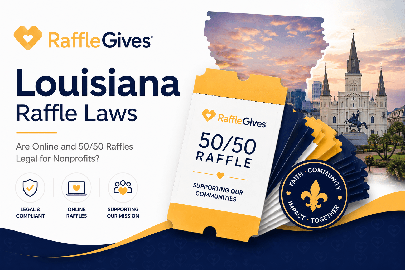 Louisiana Raffle Laws: What Nonprofits Need to Know