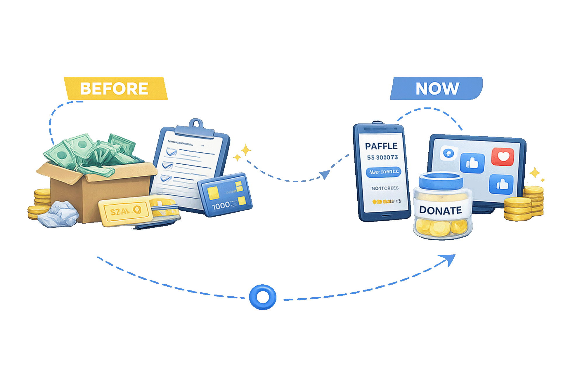 Nonprofit leaders discussing fundraising challenges